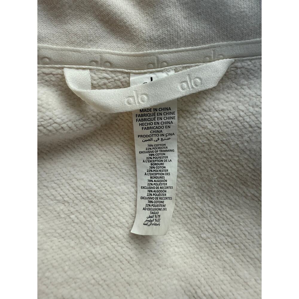 ALO Yoga White Women's Jacket - Picture 9 of 10